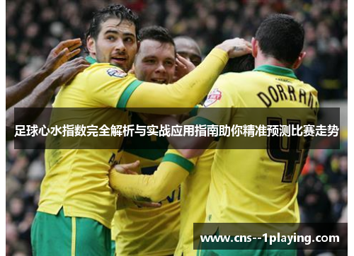 足球心水指数完全解析与实战应用指南助你精准预测比赛走势